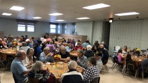 September Community Dinner Guests Enjoy an Italian-style Meal