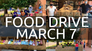 Food Drive March 7